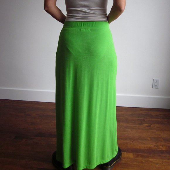 Digol Digol - Lime Green Maxi Skirt Set - Picture 10 of 13